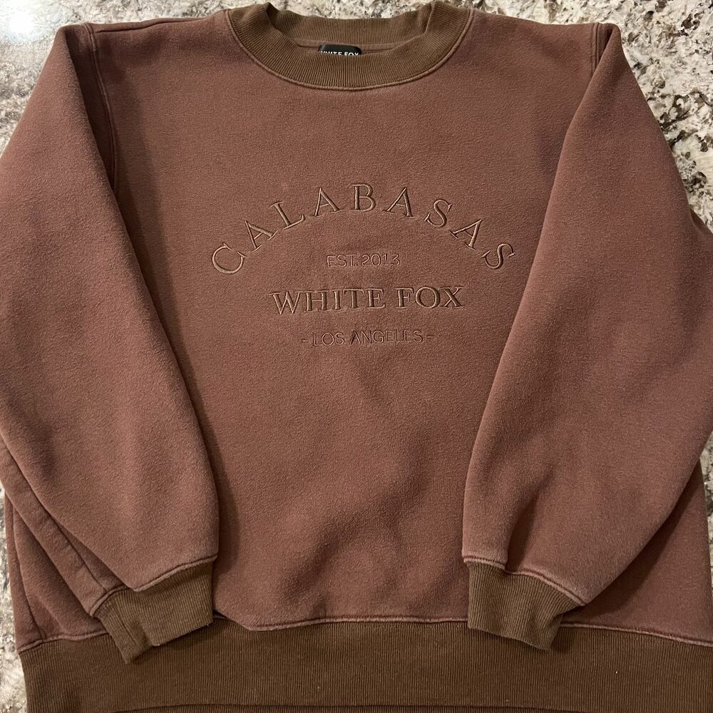 White Fox Calabasas Sweatshirt